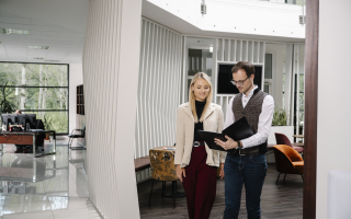 Team in der Planung neuer Projekte