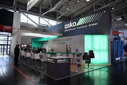 Asko Messestand auf der Transportmesse in München